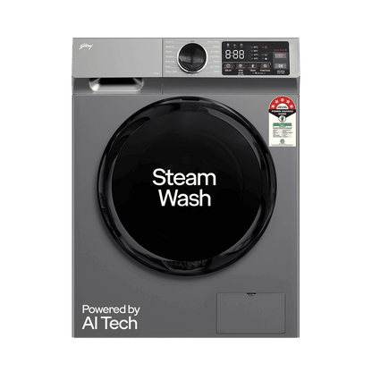 Godrej 10 kg Inverter Fully Automatic Front Load Washing Machine (Eon Celesta, WFEON CEL 1014 IEBT SLSR, In-built Heater, Silver Stream)