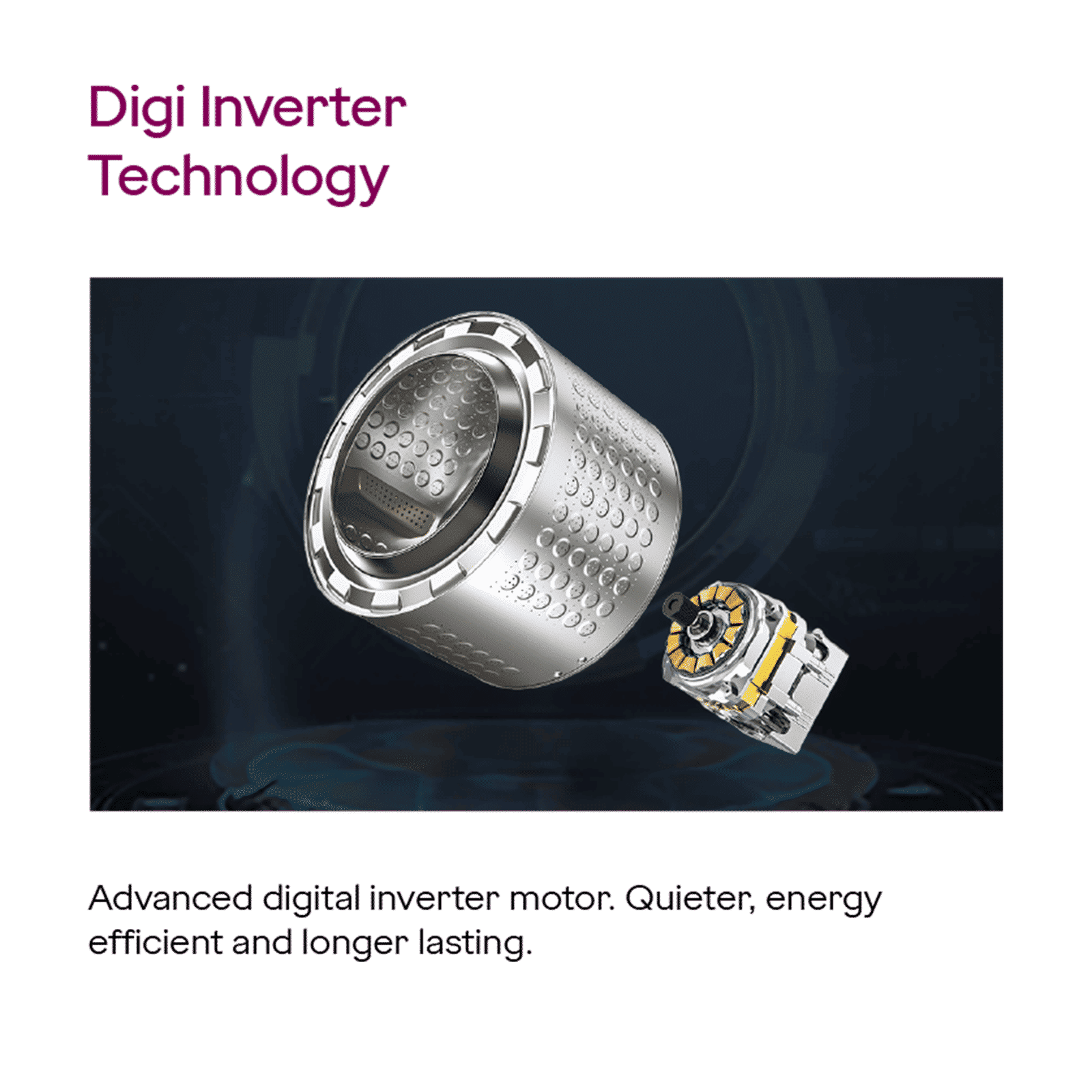 Godrej 10 kg Inverter Fully Automatic Front Load Washing Machine (Eon Celesta, WFEON CEL 1014 IEBT SLSR, In-built Heater, Silver Stream)