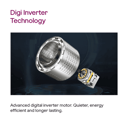 Godrej 10 kg Inverter Fully Automatic Front Load Washing Machine (Eon Celesta, WFEON CEL 1014 IEBT SLSR, In-built Heater, Silver Stream)