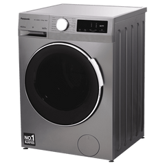 Panasonic 8 kg 5 Star Wi-Fi Fully Automatic Front Load Washing Machine (NA-148MR2L01, In-built Heater, Dark Silver)