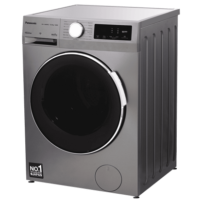 Panasonic 8 kg 5 Star Wi-Fi Fully Automatic Front Load Washing Machine (NA-148MR2L01, In-built Heater, Dark Silver)