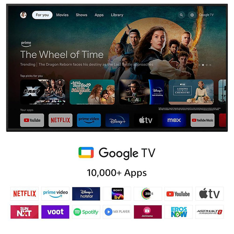 SONY BRAVIA 3 215.9 cm (85 inch) LED 4K Ultra HD Smart Android TV with Dolby Vision & Dolby Atmos (2024 model)