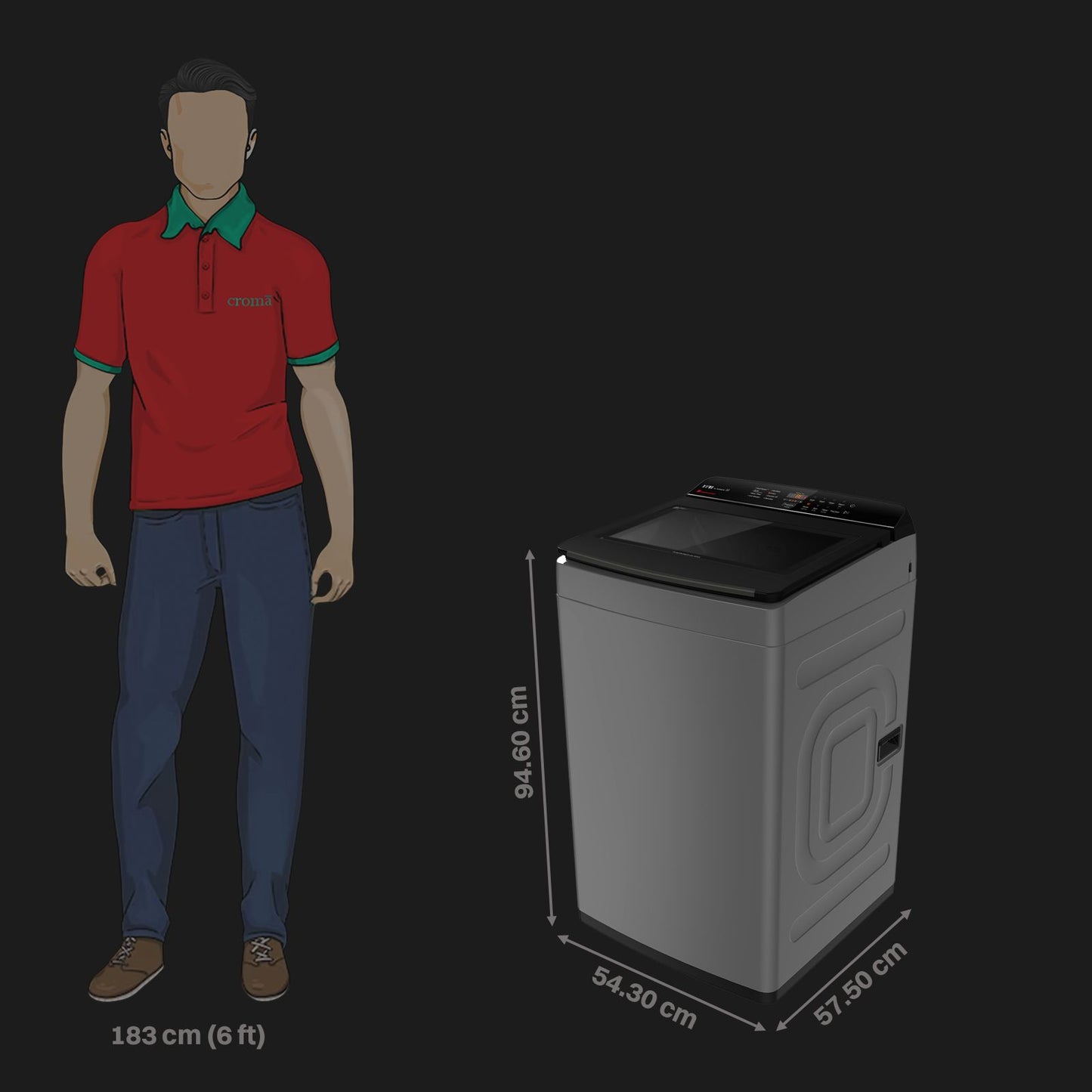 IFB 7 kg 5 Star Fully Automatic Top Load Washing Machine (TL701AG1, Triadic Pulsator, Anthracite Grey)