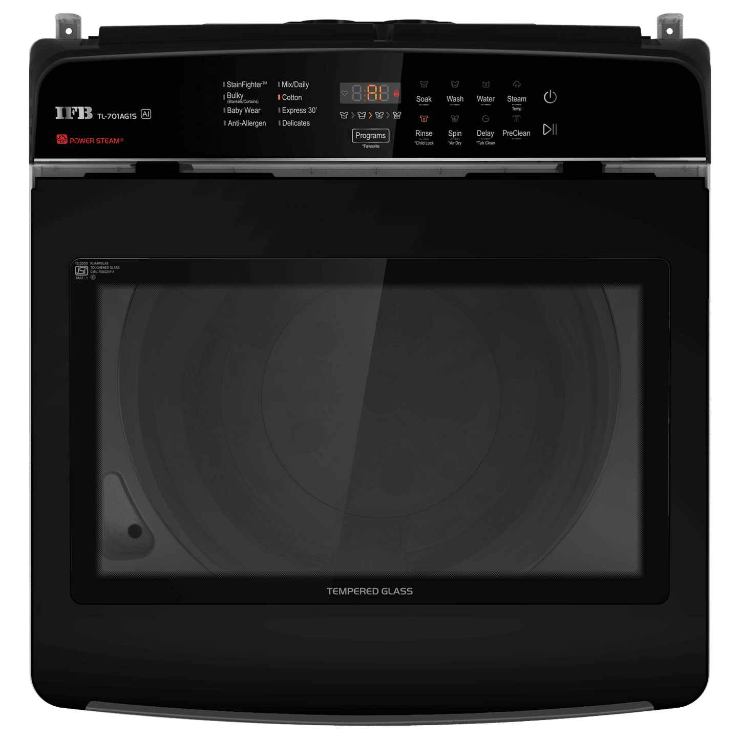 IFB 7 kg 5 Star Fully Automatic Top Load Washing Machine (TL701AG1, Triadic Pulsator, Anthracite Grey)