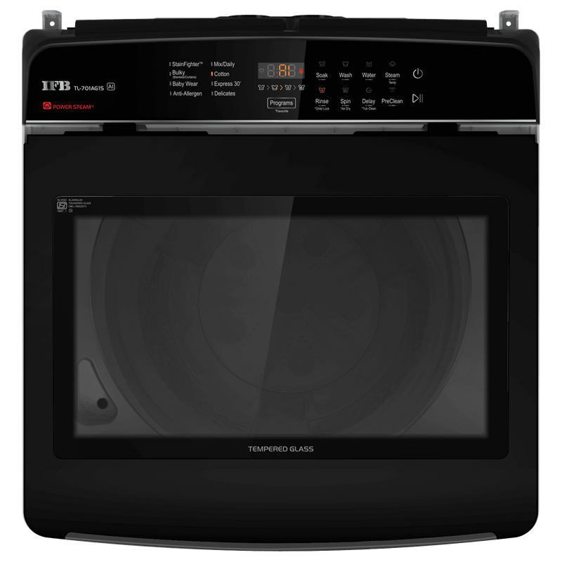 IFB 7 kg 5 Star Fully Automatic Top Load Washing Machine (TL701AG1, Triadic Pulsator, Anthracite Grey)