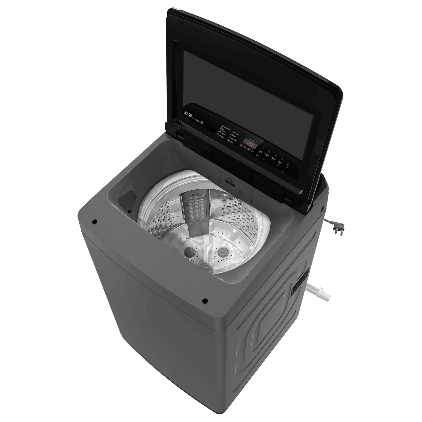 IFB 7 kg 5 Star Fully Automatic Top Load Washing Machine (TL701AG1, Triadic Pulsator, Anthracite Grey)