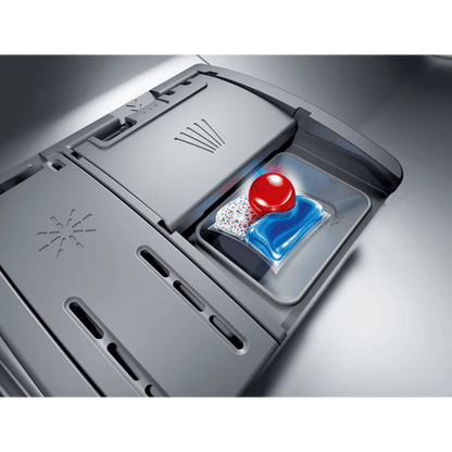 BOSCH Series 6 15 Place Settings Free Standing Dishwasher with Anti-Fingerprint (No Pre-rinse Required, Black Inox)