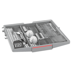 BOSCH Series 6 15 Place Settings Free Standing Dishwasher with Anti-Fingerprint (No Pre-rinse Required, Black Inox)