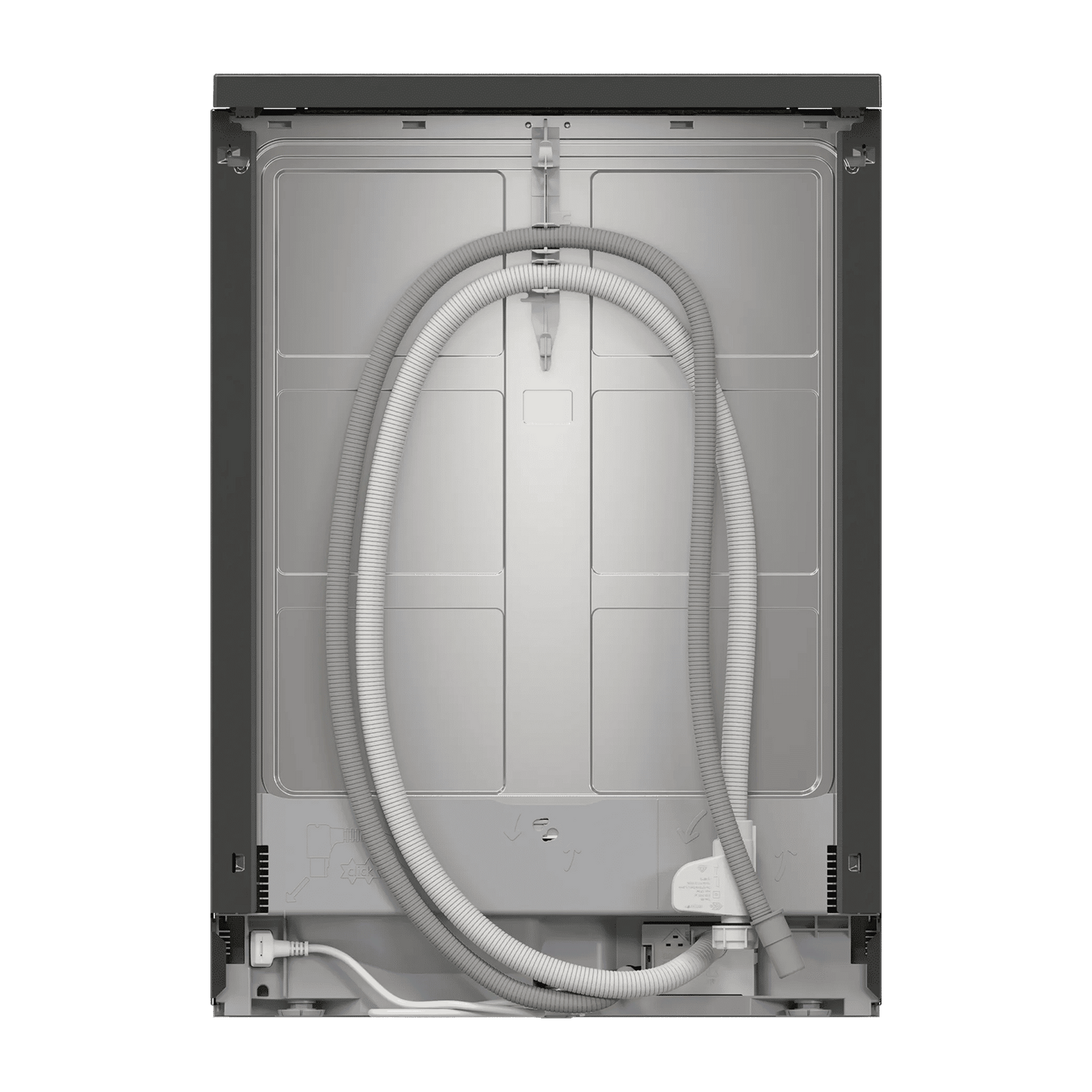 BOSCH Series 6 15 Place Settings Free Standing Dishwasher with Anti-Fingerprint (No Pre-rinse Required, Black Inox)