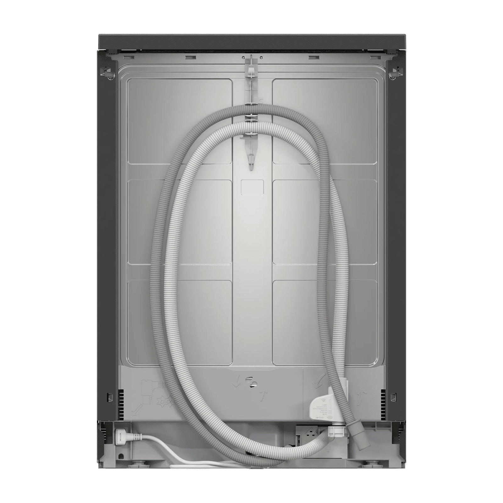 BOSCH Series 6 15 Place Settings Free Standing Dishwasher with Anti-Fingerprint (No Pre-rinse Required, Black Inox)