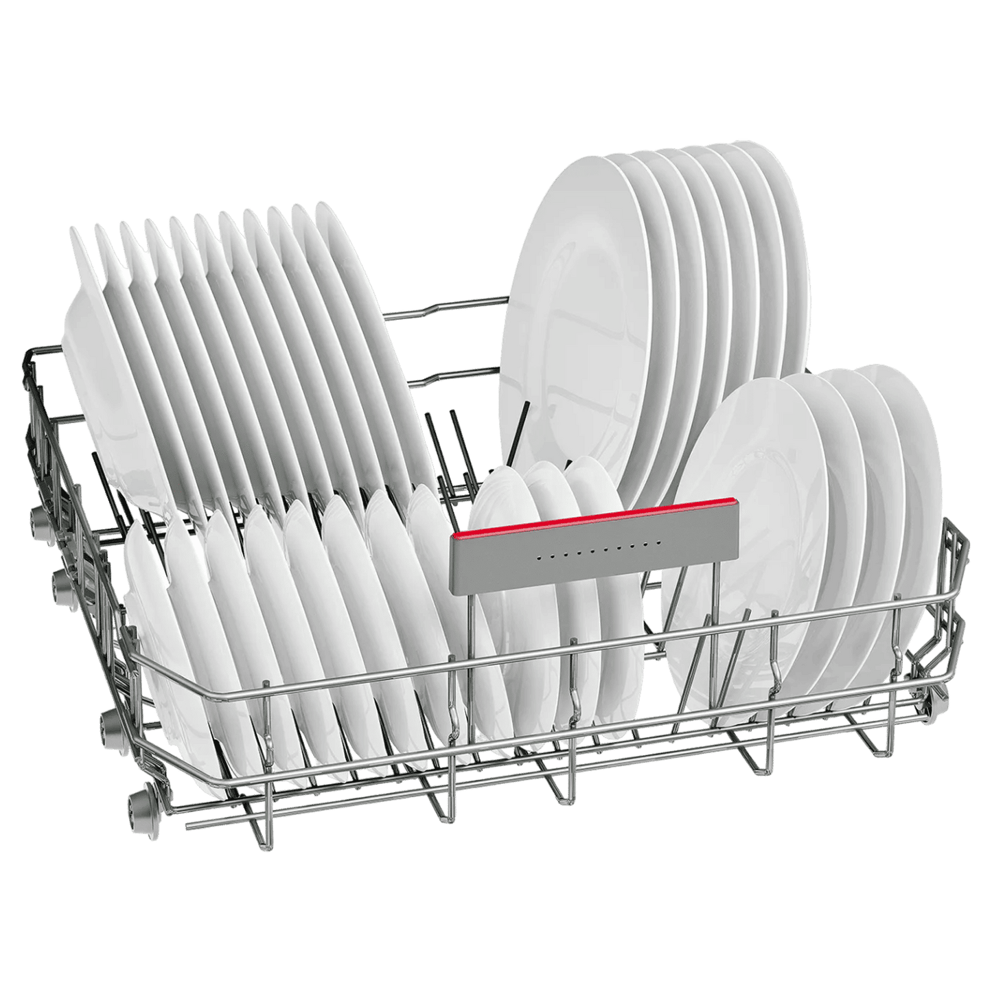 BOSCH Series 6 15 Place Settings Free Standing Dishwasher with Anti-Fingerprint (No Pre-rinse Required, Silver Inox)