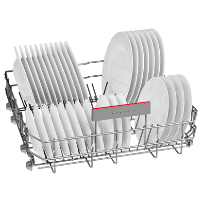 BOSCH Series 6 15 Place Settings Free Standing Dishwasher with Anti-Fingerprint (No Pre-rinse Required, Silver Inox)
