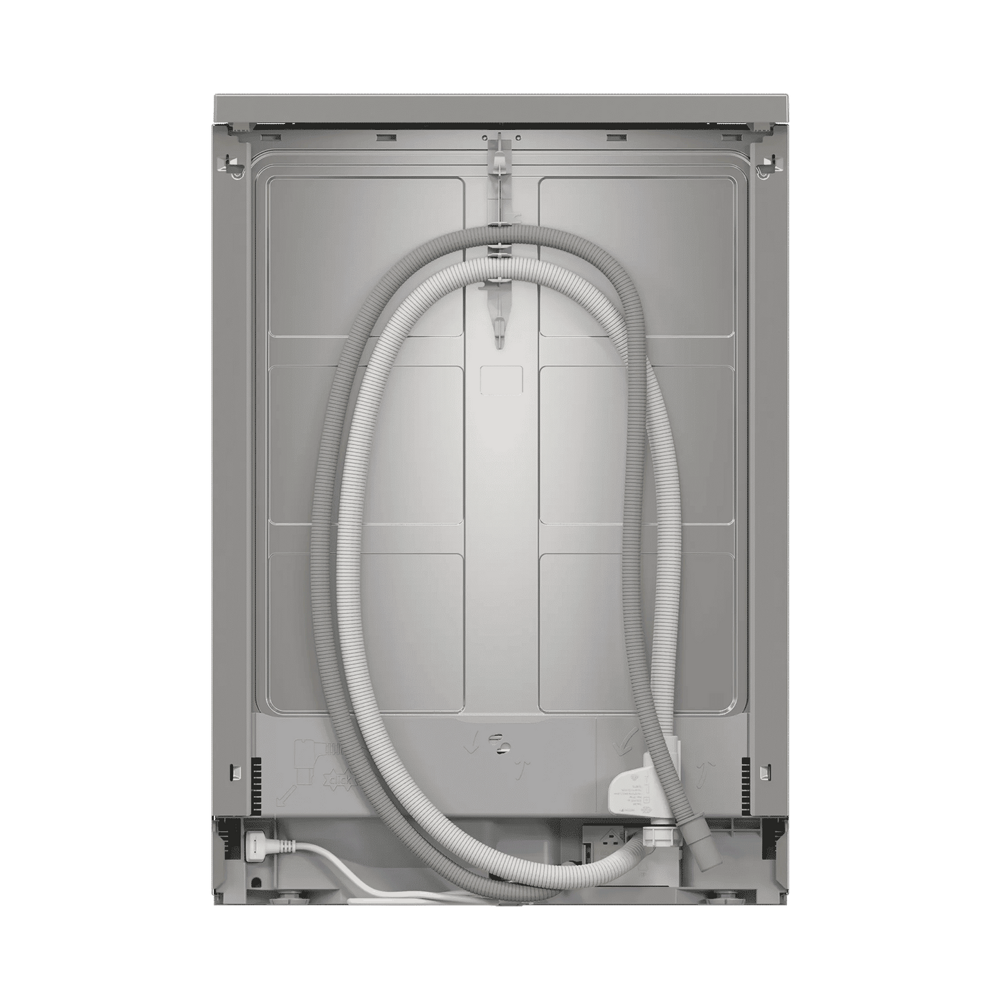 BOSCH Series 6 15 Place Settings Free Standing Dishwasher with Anti-Fingerprint (No Pre-rinse Required, Silver Inox)