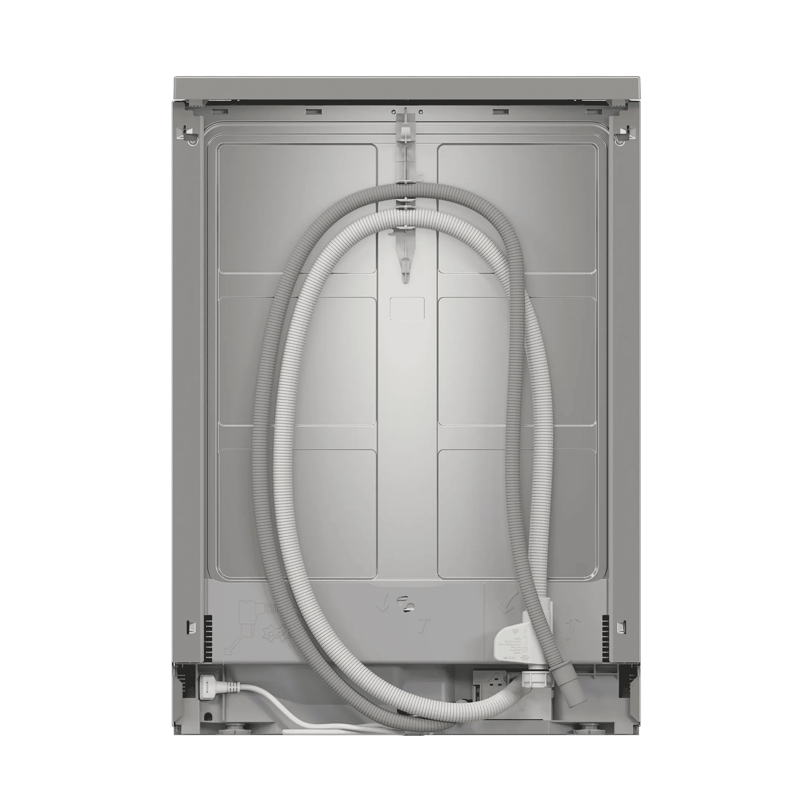 BOSCH Series 6 15 Place Settings Free Standing Dishwasher with Anti-Fingerprint (No Pre-rinse Required, Silver Inox)