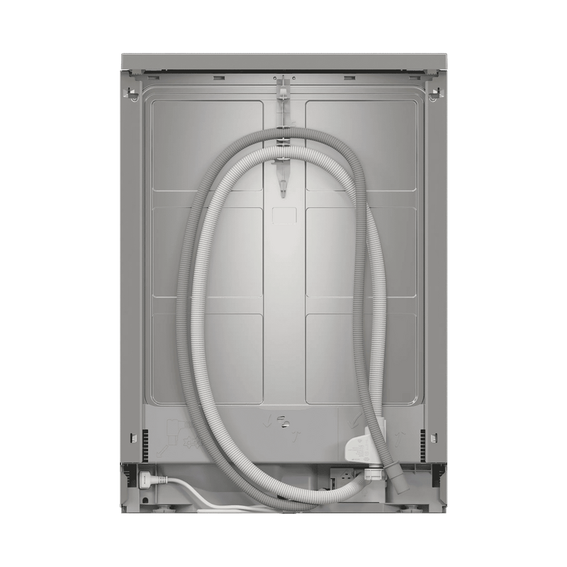 BOSCH Series 6 15 Place Settings Free Standing Dishwasher with Anti-Fingerprint (No Pre-rinse Required, Silver Inox)
