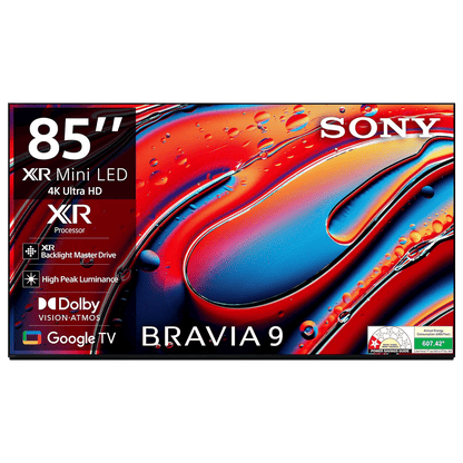 SONY BRAVIA 9 215.9 cm (85 inch) LED 4K Ultra HD Mini Smart Android TV with Dolby Vision & Dolby Atmos (2024 model)