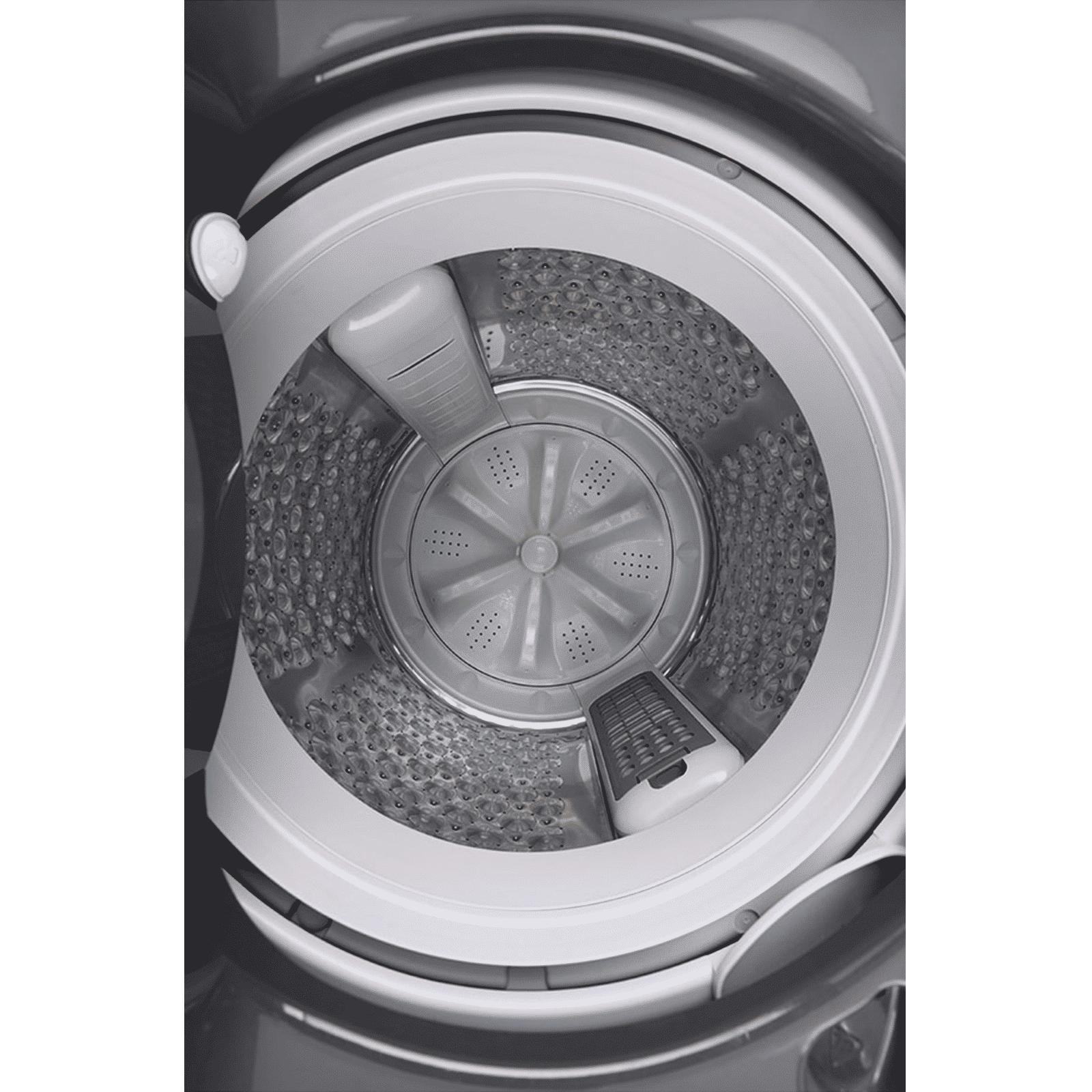 LG 8 kg 5 Star Fully Automatic Top Load Washing Machine (THD08SJM, AI Direct Drive, Middle Black)