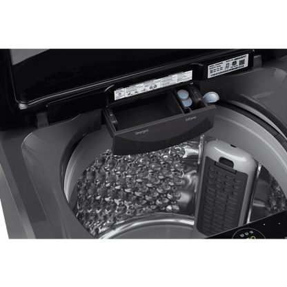 LG 8 kg 5 Star Fully Automatic Top Load Washing Machine (THD08SJM, AI Direct Drive, Middle Black)