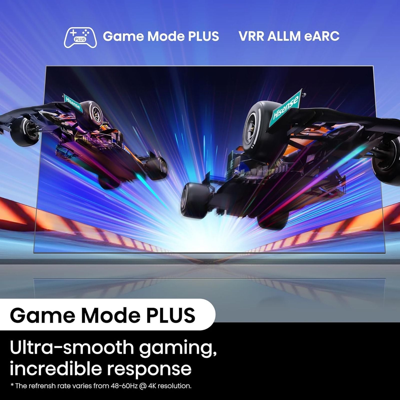 Hisense E6N 139 cm (55 inch) 4K Ultra HD LED Google TV with 4K AI Upscaler (2024 model)