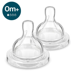 Philips Avent Anti-Colic Nipple Flow 1, 0m+ (Pack of 2) (SCY761/02)