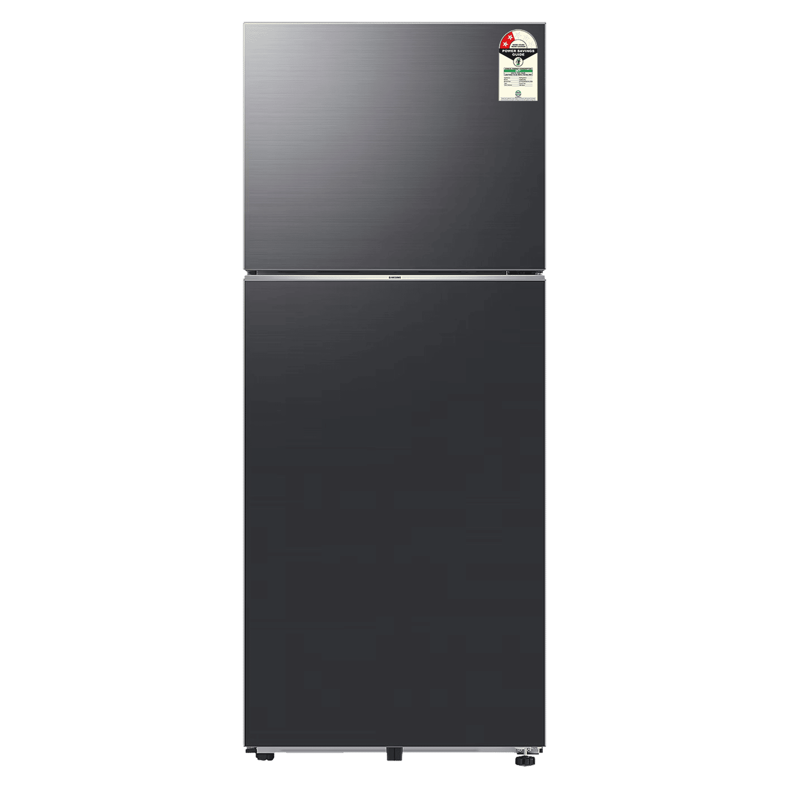 SAMSUNG 396 Litres 2 Star Frost Free Double Door Smart Wifi Enabled Refrigerator with Digital Inverter Compressor (RT41DG6A2BB1HL, Black Matt)