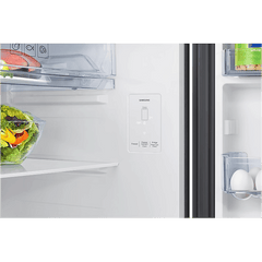 SAMSUNG 396 Litres 2 Star Frost Free Double Door Smart Wifi Enabled Refrigerator with Digital Inverter Compressor (RT41DG6A2BB1HL, Black Matt)