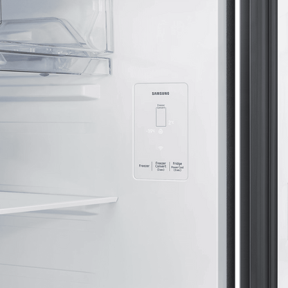 SAMSUNG 396 Litres 2 Star Frost Free Double Door Smart Wifi Enabled Refrigerator with Digital Inverter Compressor (RT41DG6A2BB1HL, Black Matt)