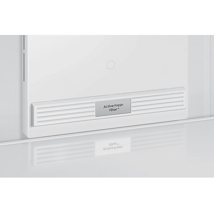 SAMSUNG 396 Litres 2 Star Frost Free Double Door Smart Wifi Enabled Refrigerator with Digital Inverter Compressor (RT41DB6A4B22HL, Black Glass)