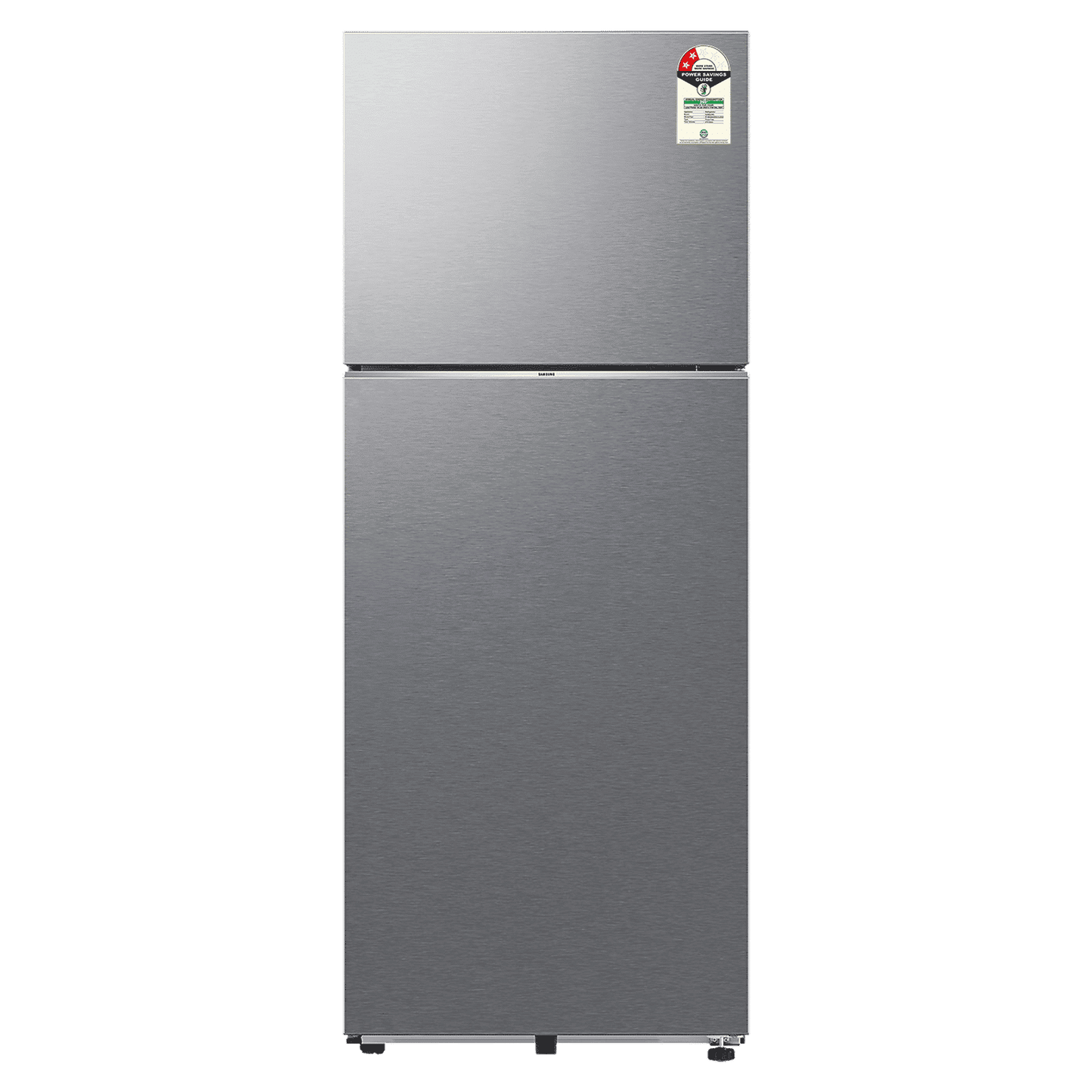 SAMSUNG 419 Litres 2 Star Frost Free Double Door Smart Wifi Enabled Refrigerator with Digital Inverter Compressor (RT45DG6A2BSLHL, Real Stainless)