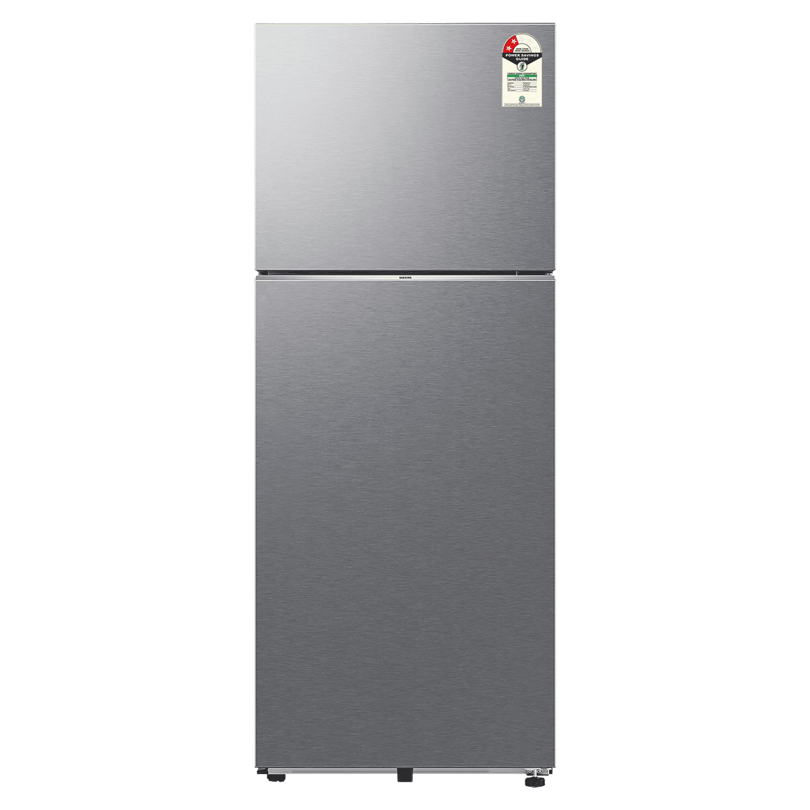 SAMSUNG 419 Litres 2 Star Frost Free Double Door Smart Wifi Enabled Refrigerator with Digital Inverter Compressor (RT45DG6A2BSLHL, Real Stainless)