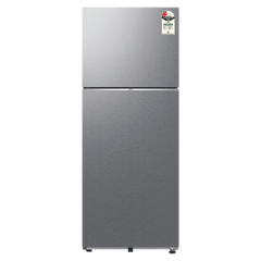 SAMSUNG 419 Litres 2 Star Frost Free Double Door Smart Wifi Enabled Refrigerator with Digital Inverter Compressor (RT45DG6A2BSLHL, Real Stainless)