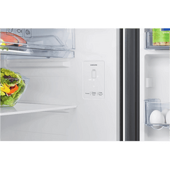 SAMSUNG 419 Litres 2 Star Frost Free Double Door Smart Wifi Enabled Refrigerator with Digital Inverter Compressor (RT45DG6A2BSLHL, Real Stainless)