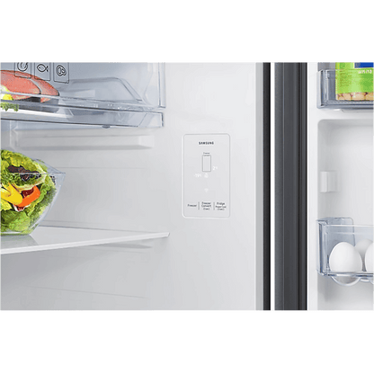 SAMSUNG 419 Litres 2 Star Frost Free Double Door Smart Wifi Enabled Refrigerator with Digital Inverter Compressor (RT45DG6A2BSLHL, Real Stainless)