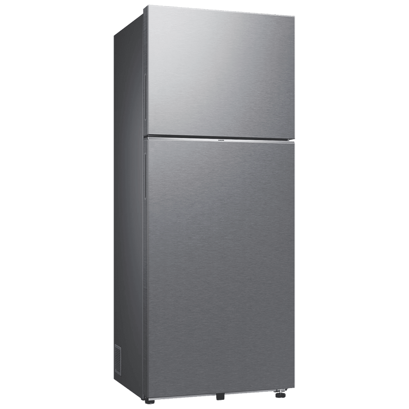 SAMSUNG 419 Litres 2 Star Frost Free Double Door Smart Wifi Enabled Refrigerator with Digital Inverter Compressor (RT45DG6A2BSLHL, Real Stainless)