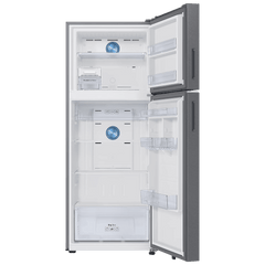 SAMSUNG 419 Litres 2 Star Frost Free Double Door Smart Wifi Enabled Refrigerator with Digital Inverter Compressor (RT45DG6A2BSLHL, Real Stainless)
