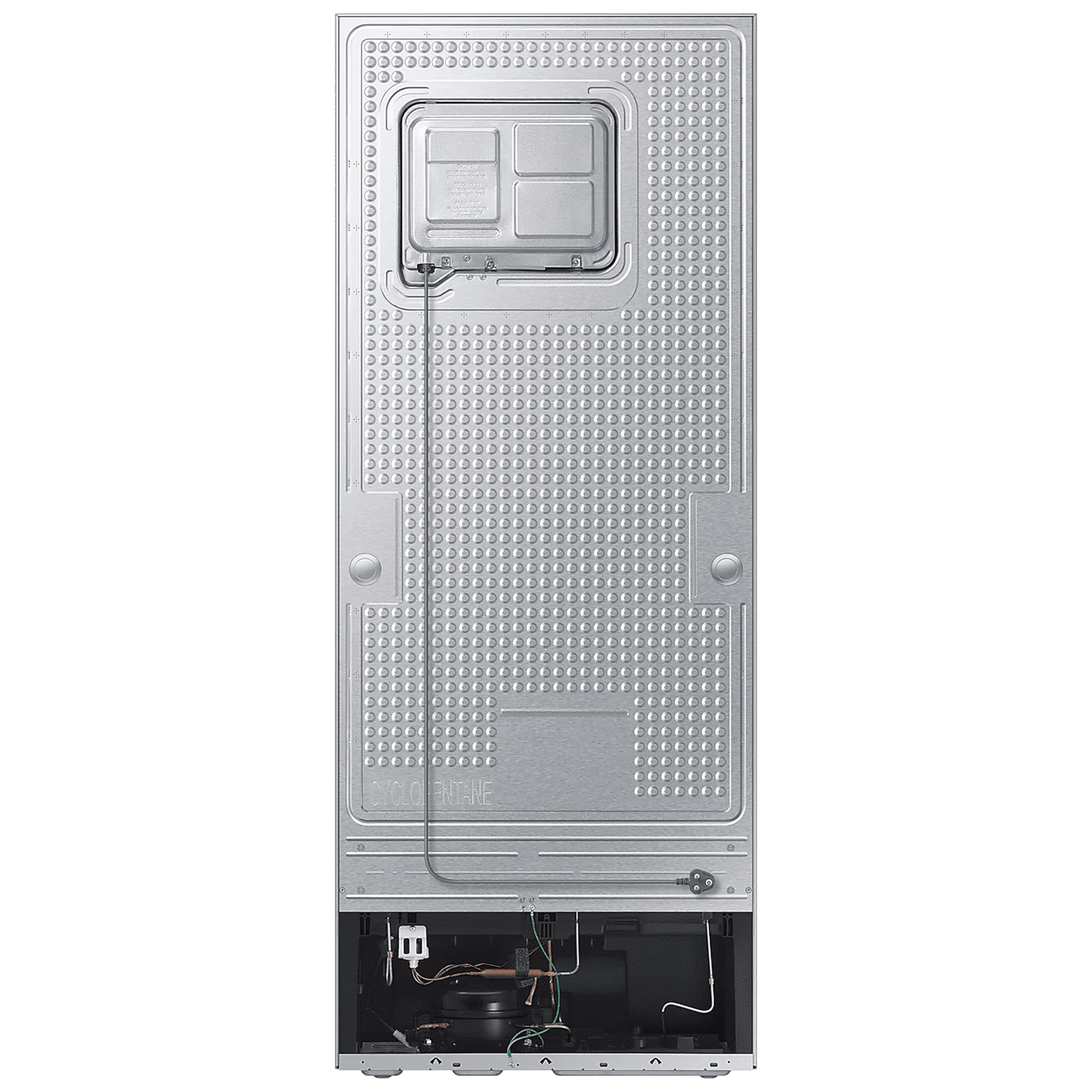 SAMSUNG 419 Litres 2 Star Frost Free Double Door Smart Wifi Enabled Refrigerator with Digital Inverter Compressor (RT45DG6A2BSLHL, Real Stainless)