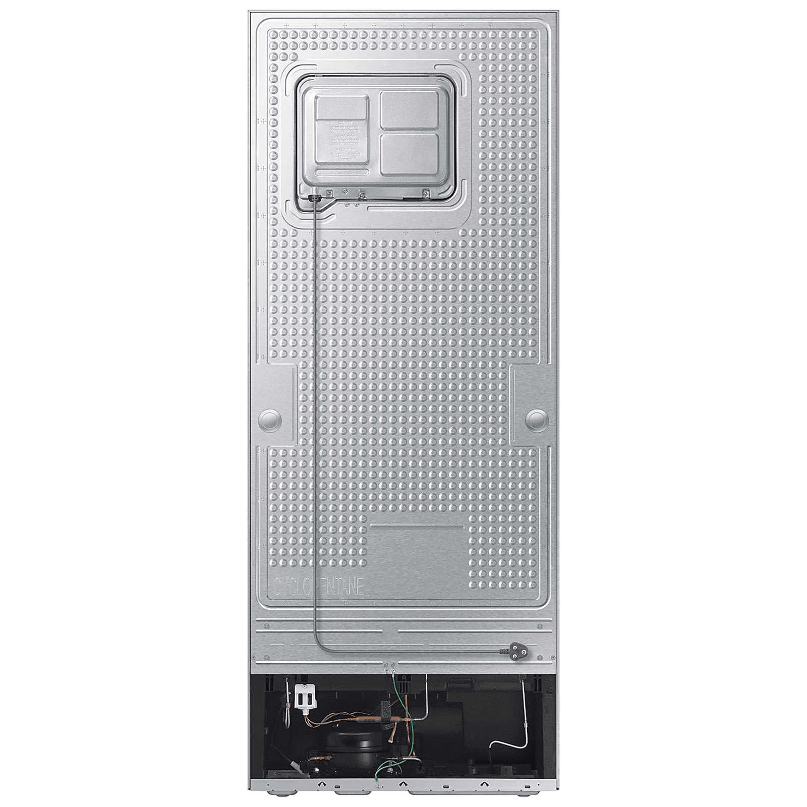 SAMSUNG 419 Litres 2 Star Frost Free Double Door Smart Wifi Enabled Refrigerator with Digital Inverter Compressor (RT45DG6A2BSLHL, Real Stainless)