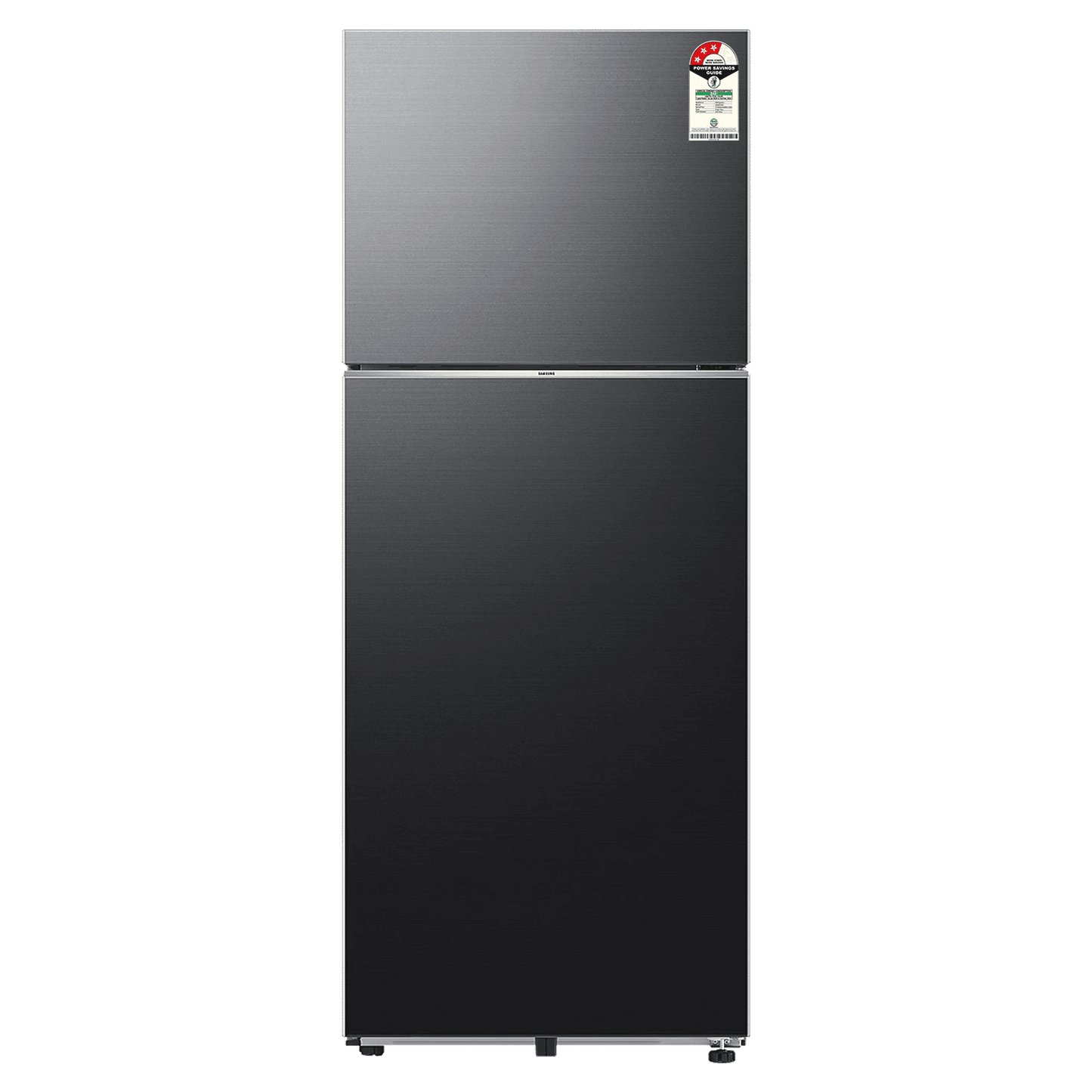 SAMSUNG 419 Litres 3 Star Frost Free Double Door Smart Wifi Enabled Refrigerator with Digital Inverter Compressor (RT45DG6A4DBXHL, Luxe Black)