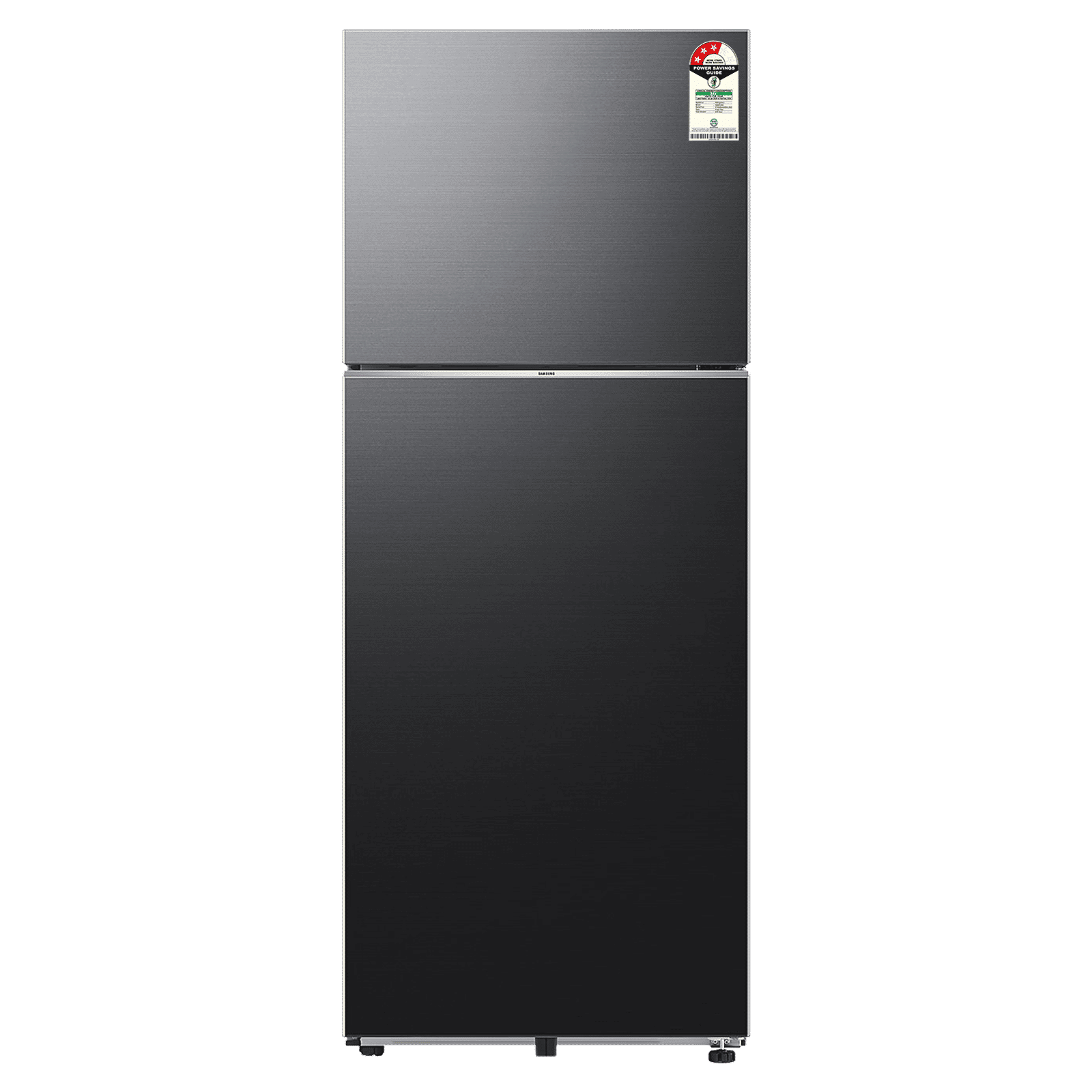 SAMSUNG 419 Litres 3 Star Frost Free Double Door Smart Wifi Enabled Refrigerator with Digital Inverter Compressor (RT45DG6A4DBXHL, Luxe Black)