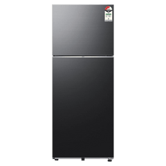 SAMSUNG 419 Litres 3 Star Frost Free Double Door Smart Wifi Enabled Refrigerator with Digital Inverter Compressor (RT45DG6A4DBXHL, Luxe Black)