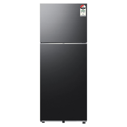 SAMSUNG 419 Litres 3 Star Frost Free Double Door Smart Wifi Enabled Refrigerator with Digital Inverter Compressor (RT45DG6A4DBXHL, Luxe Black)