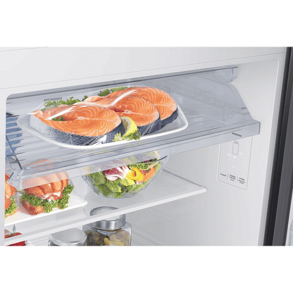 SAMSUNG 419 Litres 3 Star Frost Free Double Door Smart Wifi Enabled Refrigerator with Digital Inverter Compressor (RT45DG6A4DBXHL, Luxe Black)