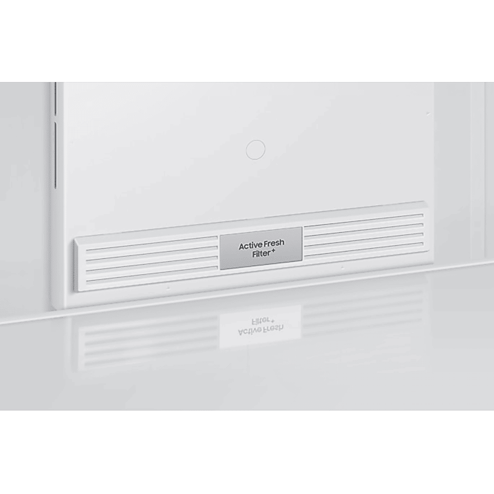 SAMSUNG 419 Litres 3 Star Frost Free Double Door Smart Wifi Enabled Refrigerator with Digital Inverter Compressor (RT45DG6A4DBXHL, Luxe Black)