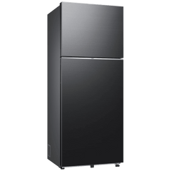 SAMSUNG 419 Litres 3 Star Frost Free Double Door Smart Wifi Enabled Refrigerator with Digital Inverter Compressor (RT45DG6A4DBXHL, Luxe Black)