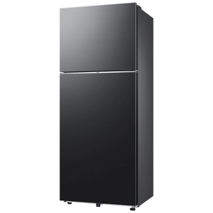 SAMSUNG 419 Litres 3 Star Frost Free Double Door Smart Wifi Enabled Refrigerator with Digital Inverter Compressor (RT45DG6A4DBXHL, Luxe Black)