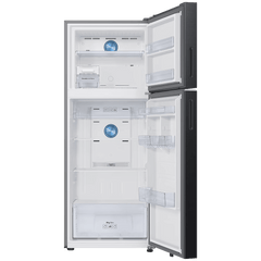 SAMSUNG 419 Litres 3 Star Frost Free Double Door Smart Wifi Enabled Refrigerator with Digital Inverter Compressor (RT45DG6A4DBXHL, Luxe Black)