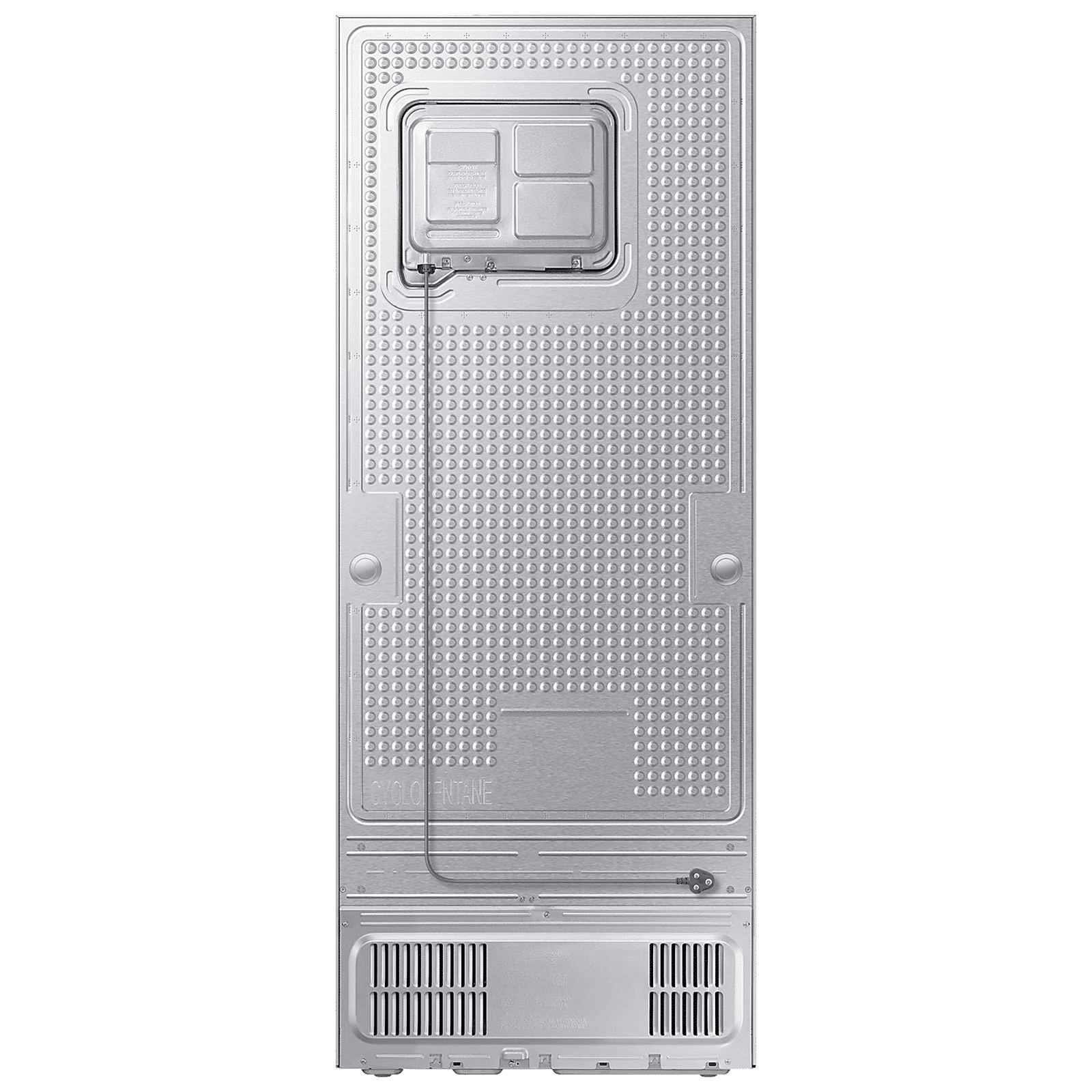 SAMSUNG 419 Litres 3 Star Frost Free Double Door Smart Wifi Enabled Refrigerator with Digital Inverter Compressor (RT45DG6A4DBXHL, Luxe Black)