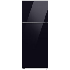 SAMSUNG 465 Litres 1 Star Frost Free Double Door Smart Wifi Enabled Refrigerator with AI Energy Mode (RT51DB682A22TL, Black Glass)