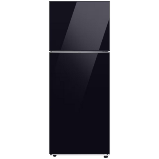 SAMSUNG 465 Litres 1 Star Frost Free Double Door Smart Wifi Enabled Refrigerator with AI Energy Mode (RT51DB682A22TL, Black Glass)
