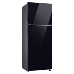 SAMSUNG 465 Litres 1 Star Frost Free Double Door Smart Wifi Enabled Refrigerator with AI Energy Mode (RT51DB682A22TL, Black Glass)